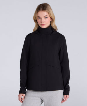 Finn Womens Waterproof Jacket - Black