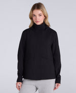 Finn Womens Waterproof Jacket - Black