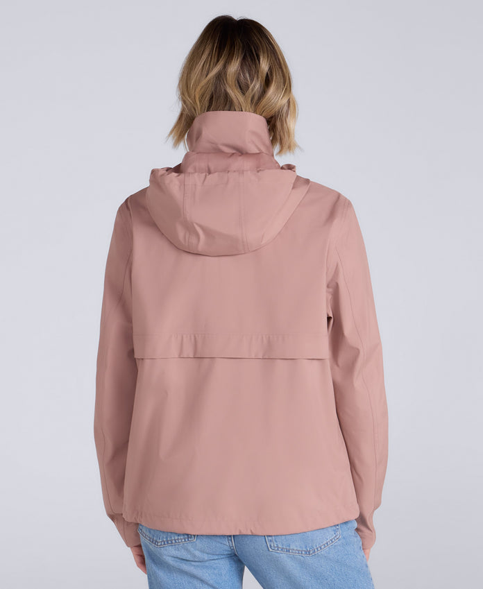 Finn Womens Waterproof Jacket - Pink