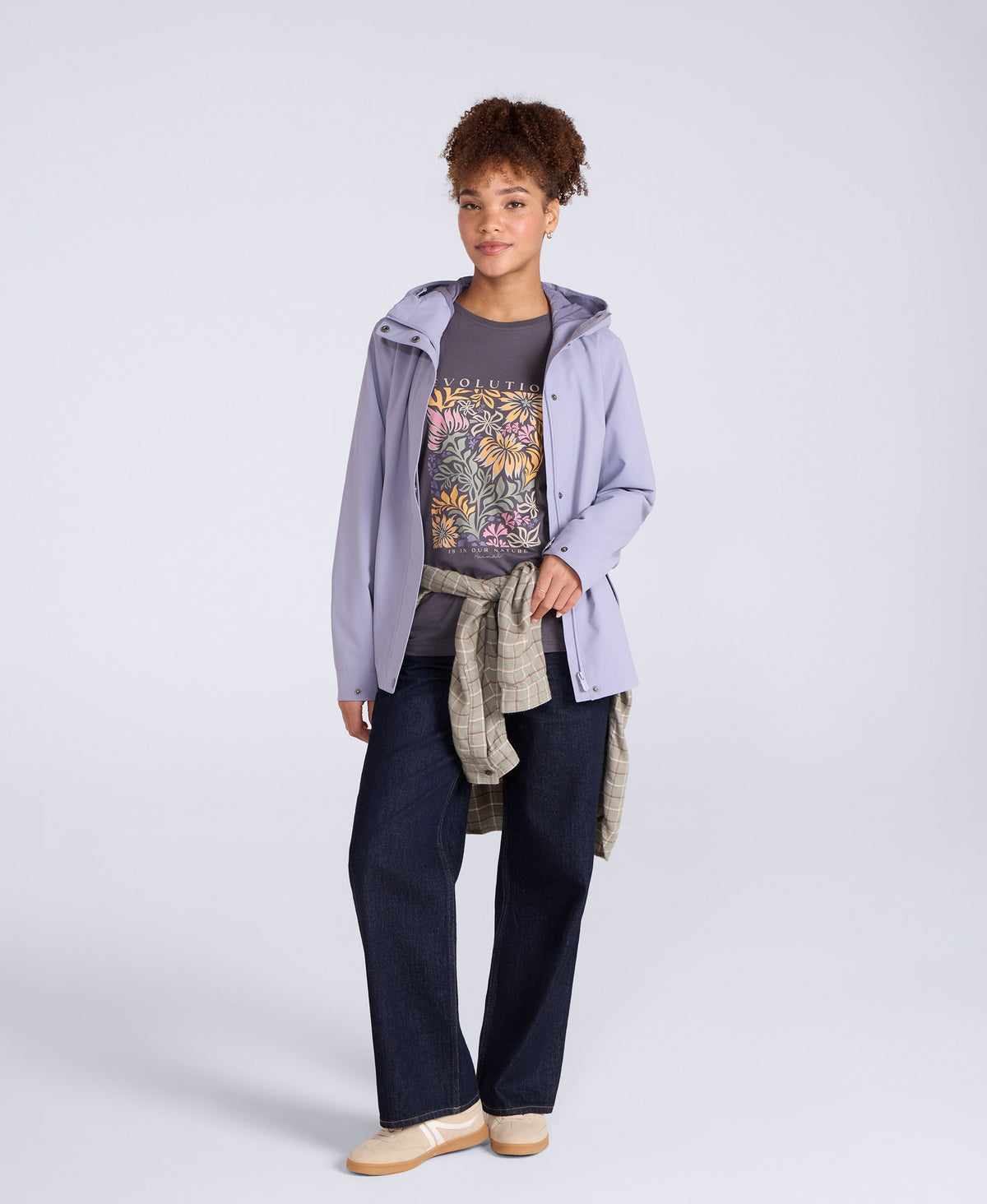 Hyde Womens Waterproof Jacket - Lilac
