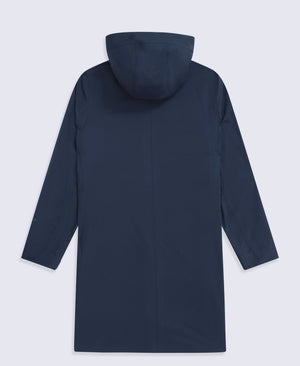Mistral Womens Long Waterproof Jacket - Navy