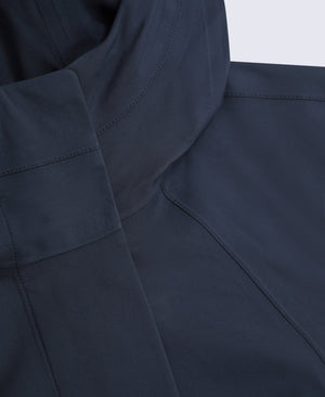Mistral Womens Long Waterproof Jacket - Navy