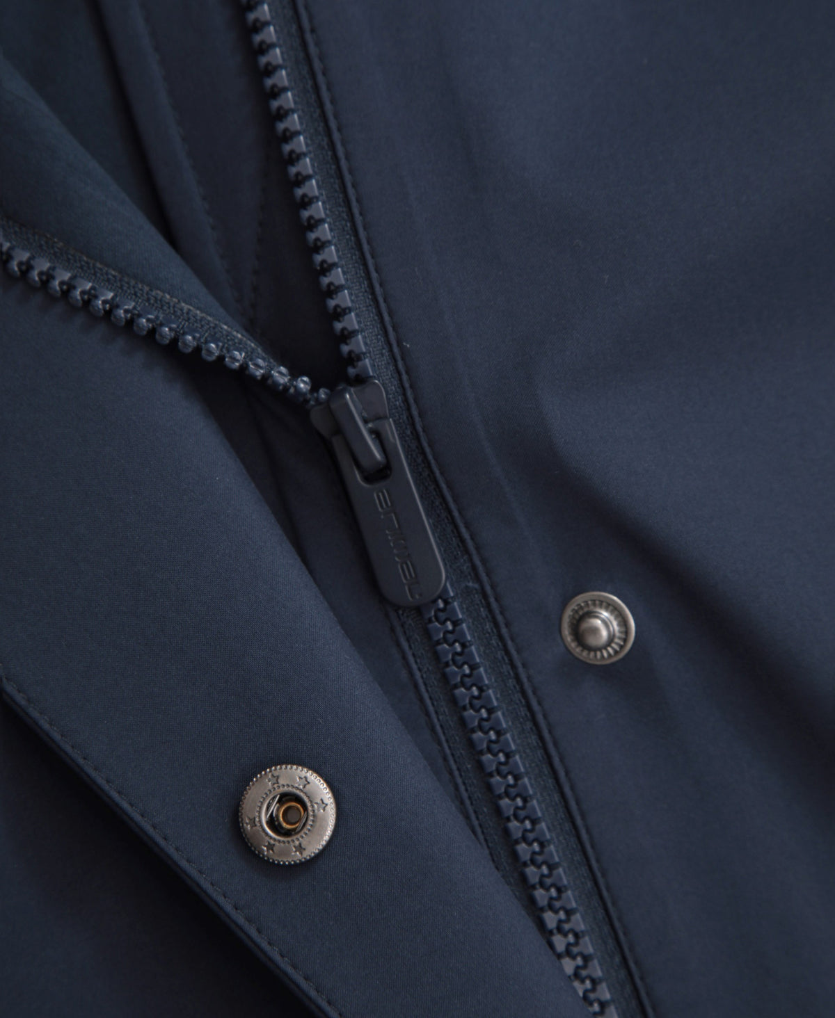 Mistral Womens Long Waterproof Jacket - Navy