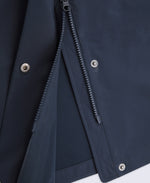 Mistral Womens Long Waterproof Jacket - Navy