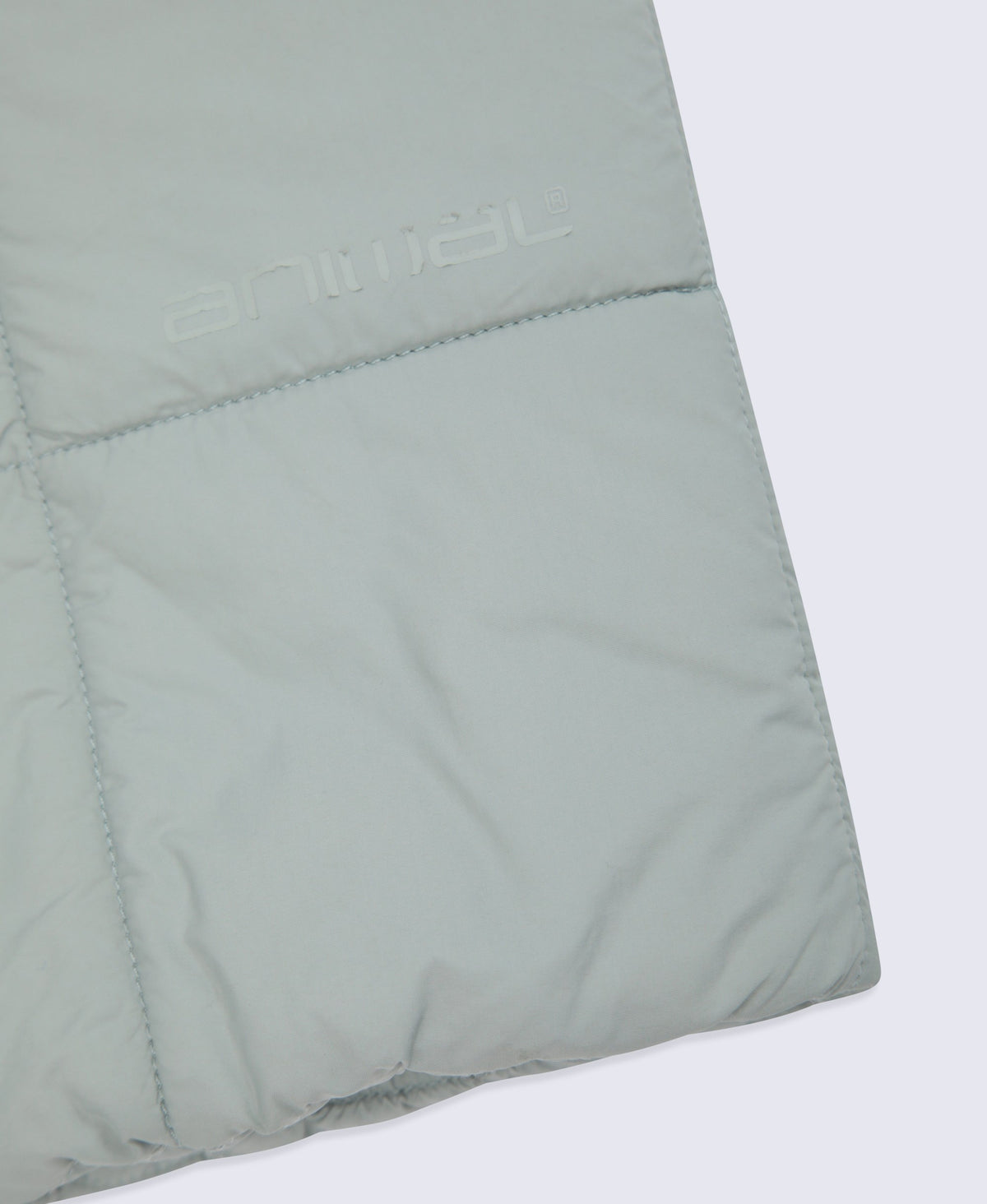 Nina Womens Grid Quilt Padded Jacket - Mint