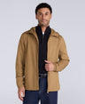 Sunrise Mens Light Packable Travel Jacket - Tan