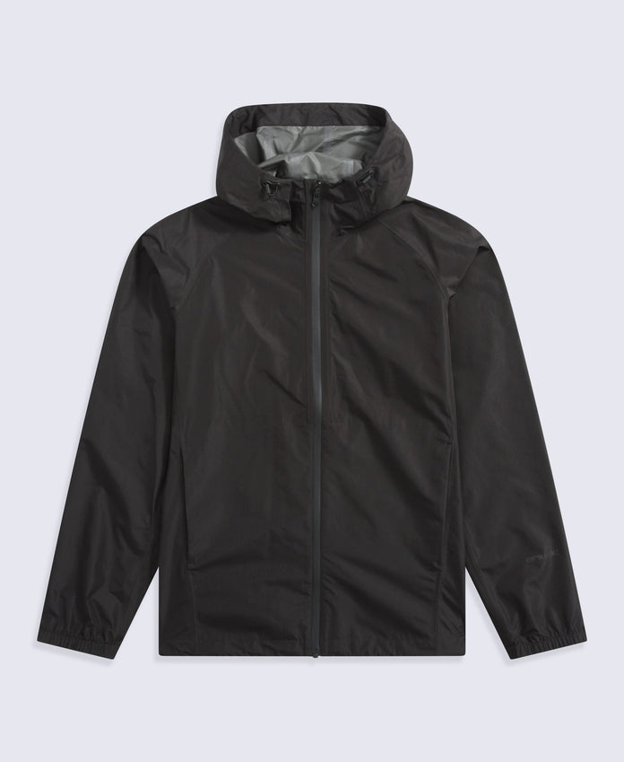 Reid Mens Active 2.5 Layer Packable Waterproof Jacket - Black