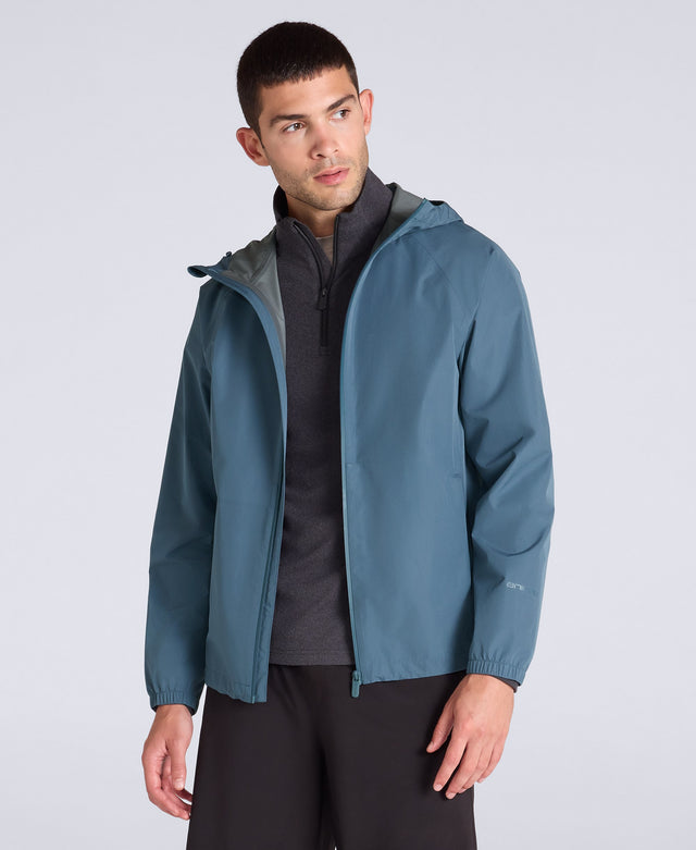 Reid Mens Active 2.5 Layer Packable Waterproof Jacket - Blue