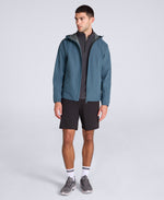 Reid Mens Active 2.5 Layer Packable Waterproof Jacket - Blue