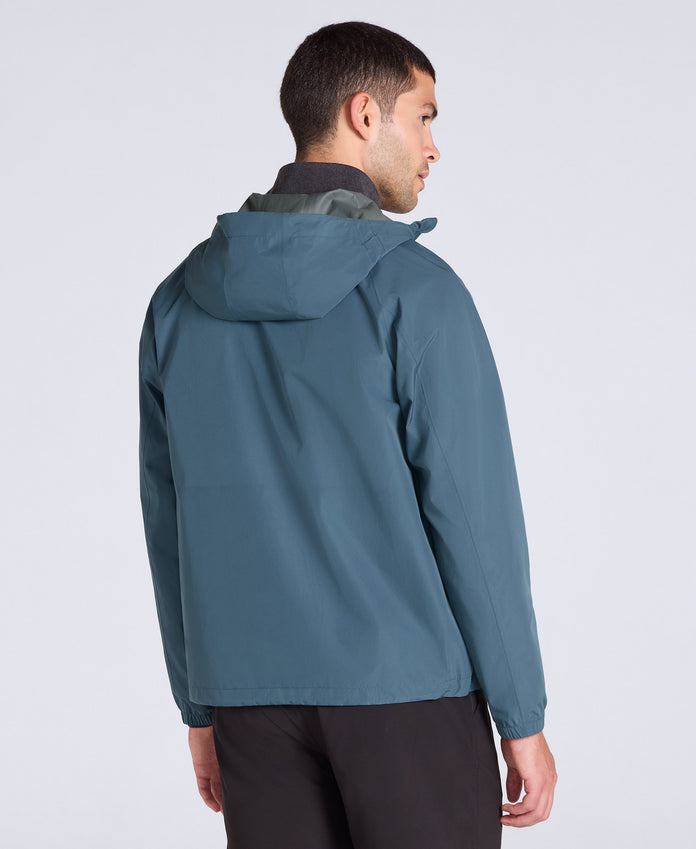 Reid Mens Active 2.5 Layer Packable Waterproof Jacket - Blue