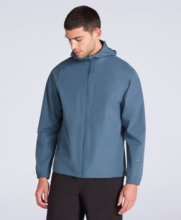 Reid Mens Active 2.5 Layer Packable Waterproof Jacket - Blue