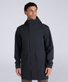 Hyde Mens Long Waterproof Jacket - Black