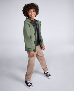 Pace Kids Waterproof Jacket - Green