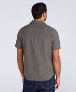 Fiji Mens Textured Shirt - Green