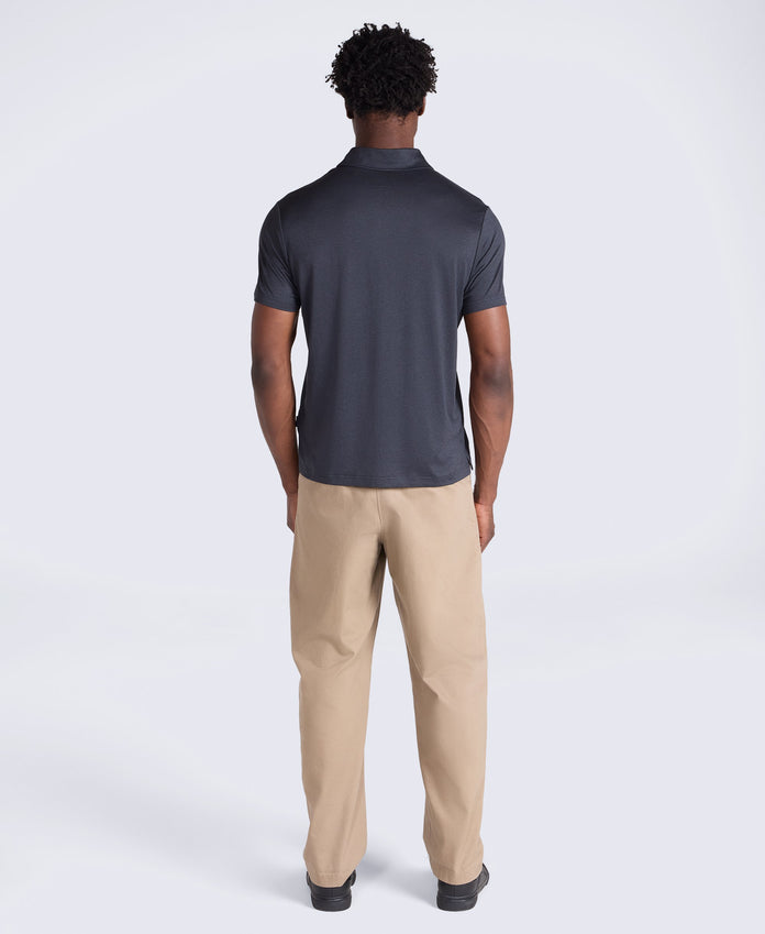 Animal Mens Super Soft Polo Shirt - Black