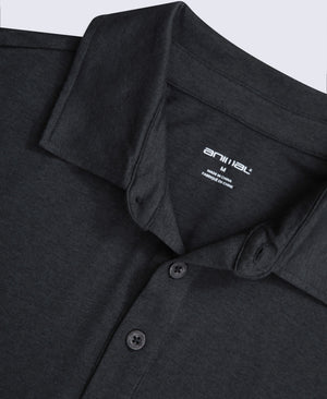 Mens Super Soft Polo Shirt - Black