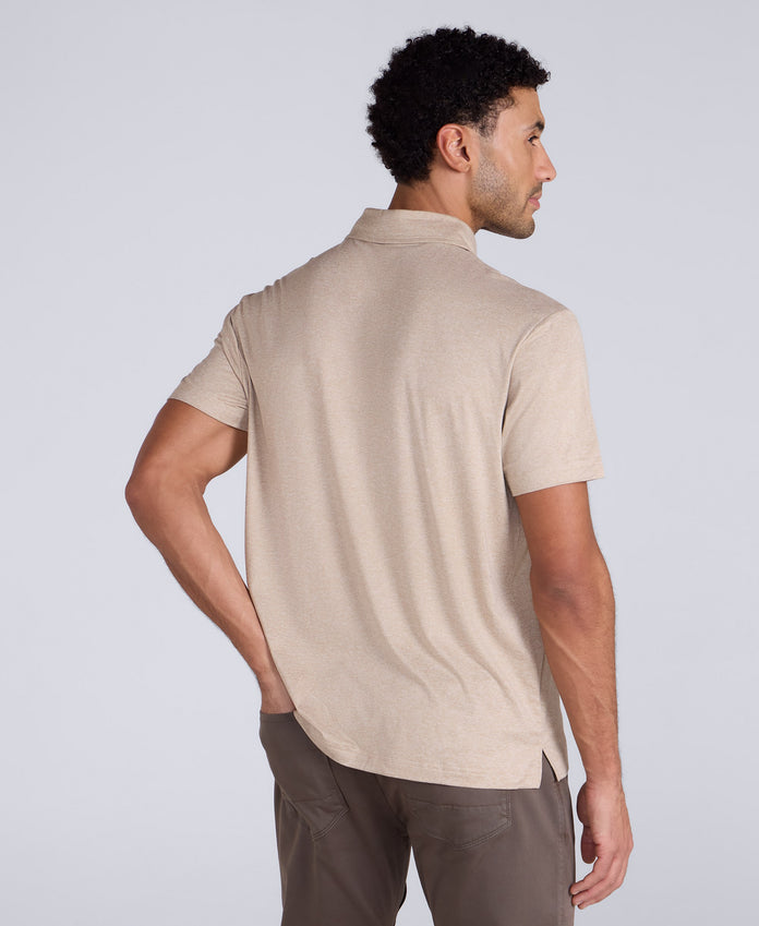 Animal Mens Super Soft Polo Shirt - Light Grey