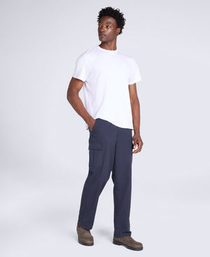 Melbourne Mens Cargo Trousers - Navy