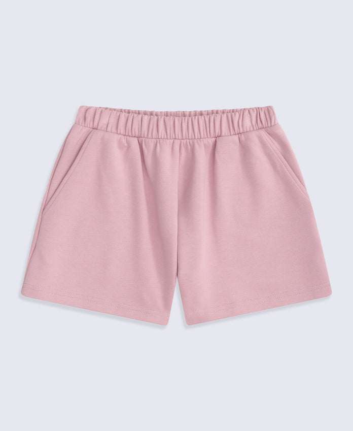 Girls Scuba Shorts - Pink