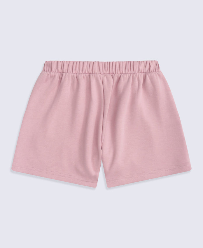 Girls Scuba Shorts - Pink