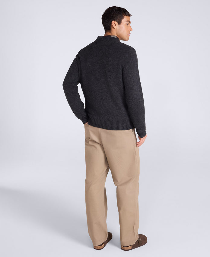 Mens Cosy Jumper - Charcoal