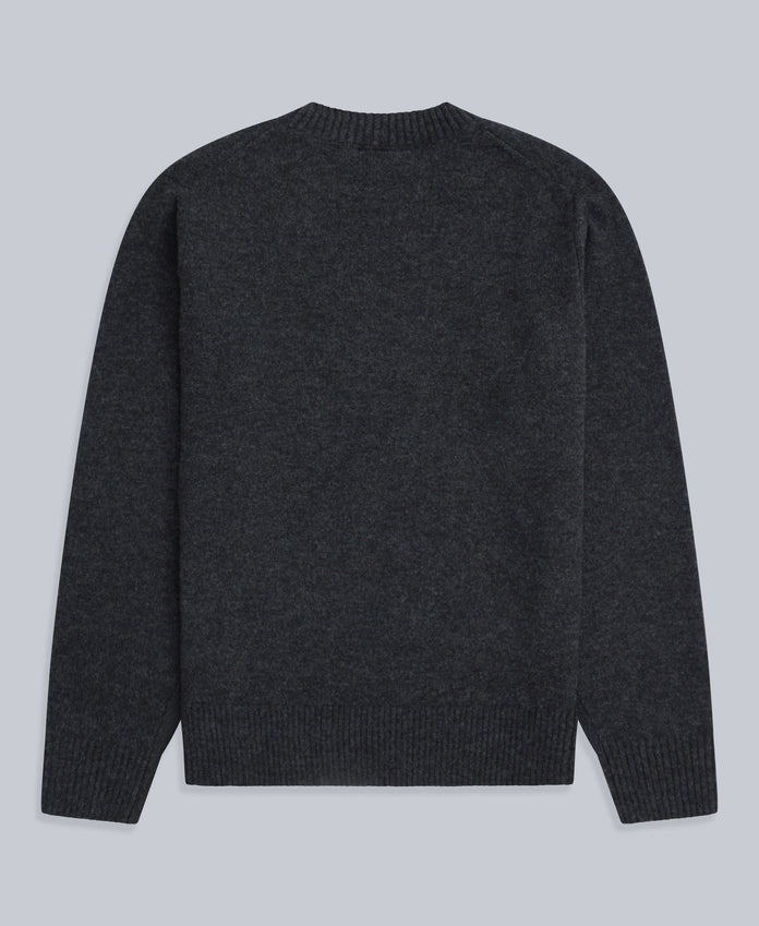 Mens Cosy Jumper - Charcoal