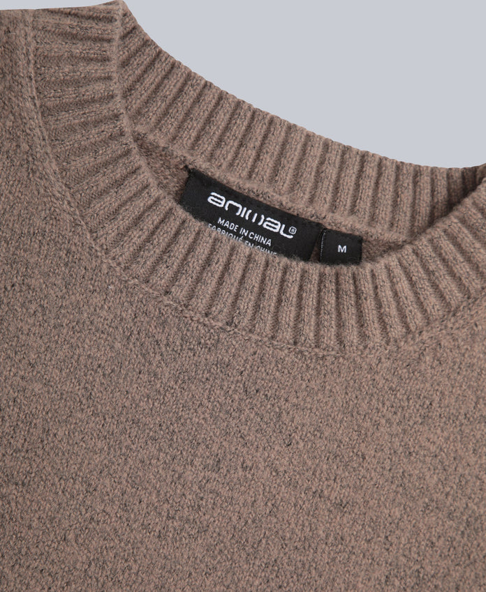 Mens Cosy Jumper - Tan