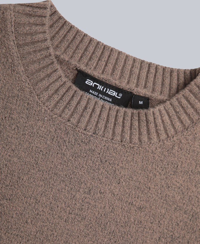 Mens Cosy Jumper - Tan