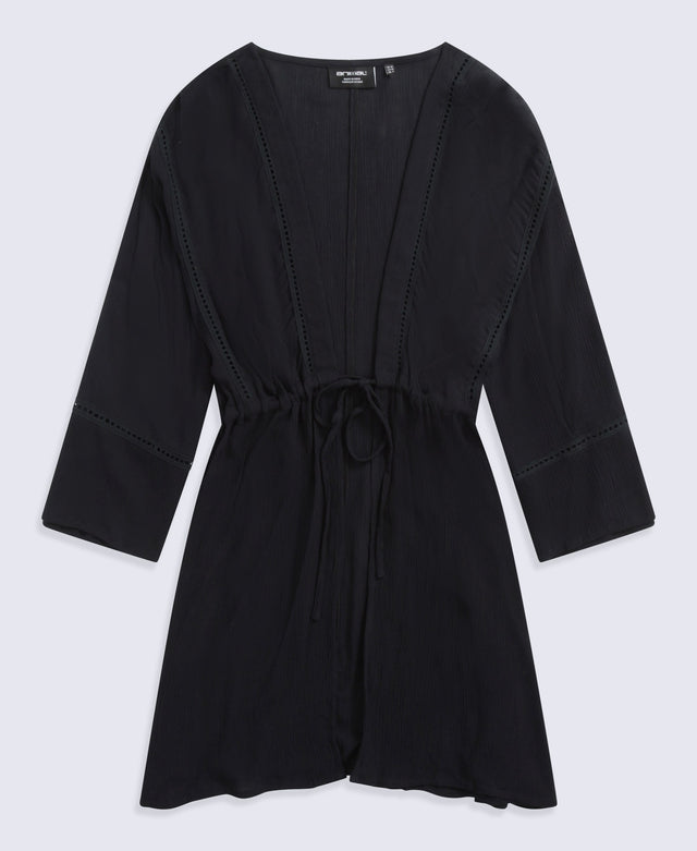 Womens Masha Kimono - Black
