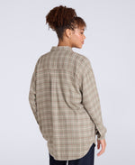 Maisie Womens Supersoft Relaxed Shirt - Khaki