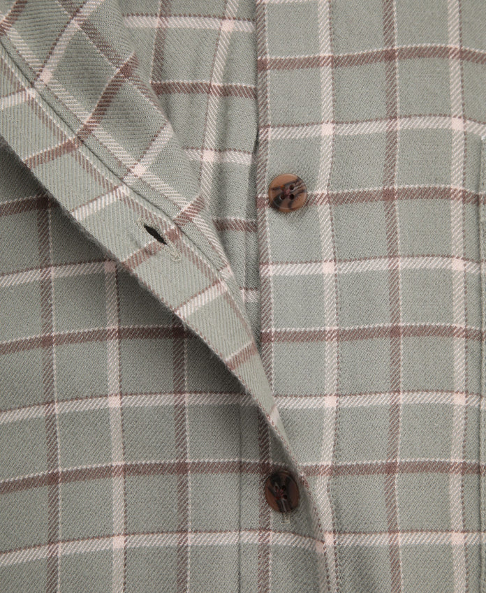 Maisie Womens Supersoft Relaxed Shirt - Khaki