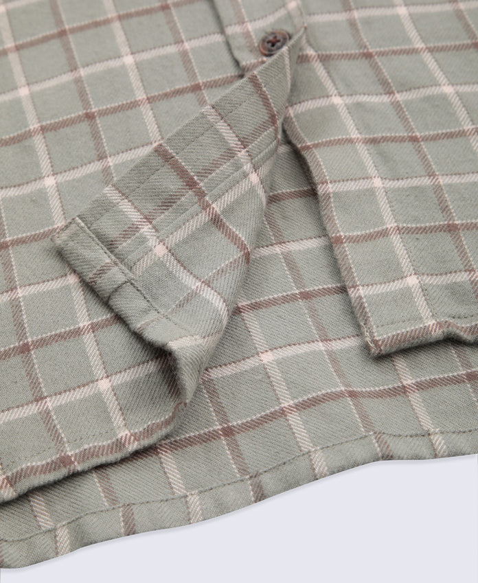 Maisie Womens Supersoft Relaxed Shirt - Khaki