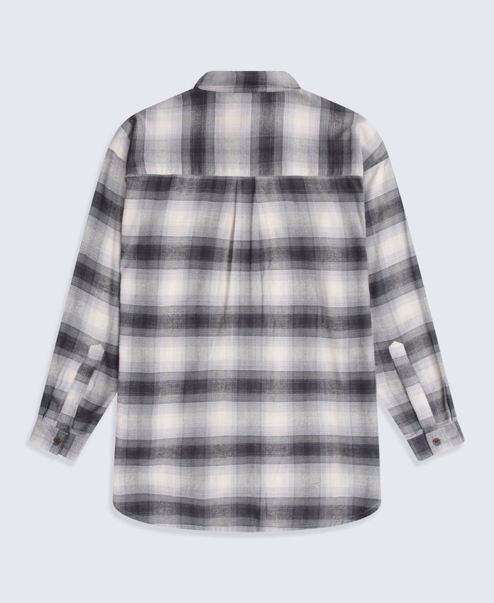 Maisie Womens Supersoft Relaxed Shirt - Light Beige