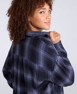 Maisie Womens Supersoft Relaxed Shirt - Navy