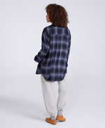 Maisie Womens Supersoft Relaxed Shirt - Navy