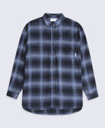 Maisie Womens Supersoft Relaxed Shirt - Navy