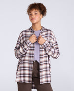 Maisie Womens Supersoft Relaxed Shirt - Pink