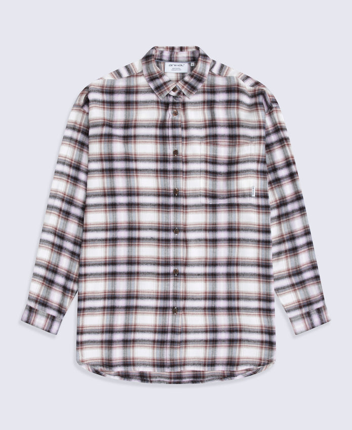 Maisie Womens Supersoft Relaxed Shirt - Pink