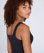 Womens Active Rib Vest - Black