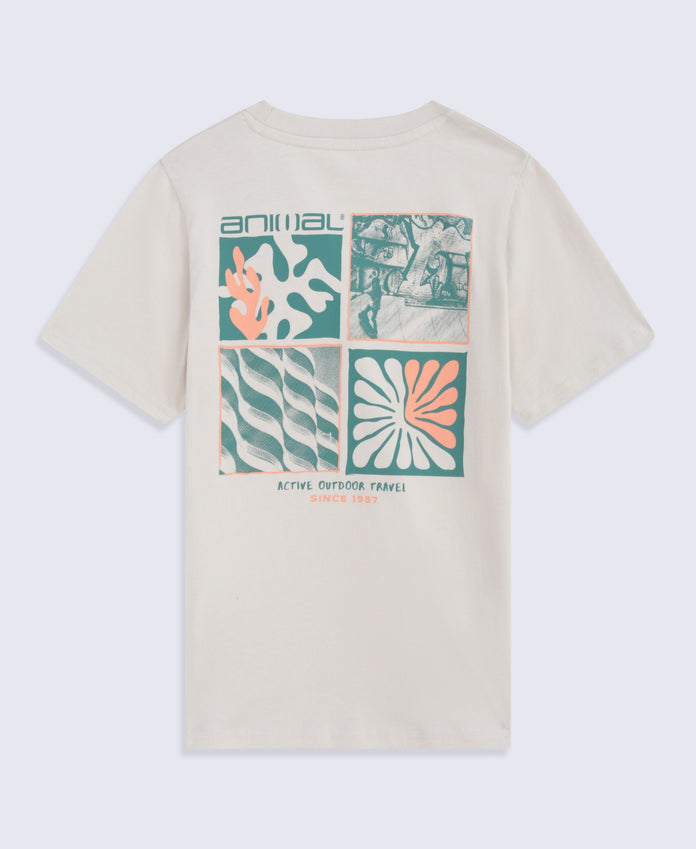 Jacob Kids Graphic T-Shirt - Off White