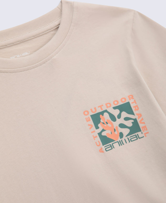 Jacob Kids Graphic T-Shirt - Off White