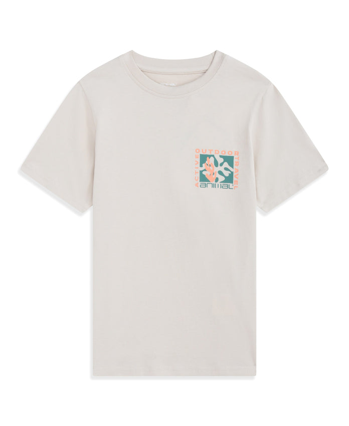 Jacob Kids Graphic T-Shirt - Off White