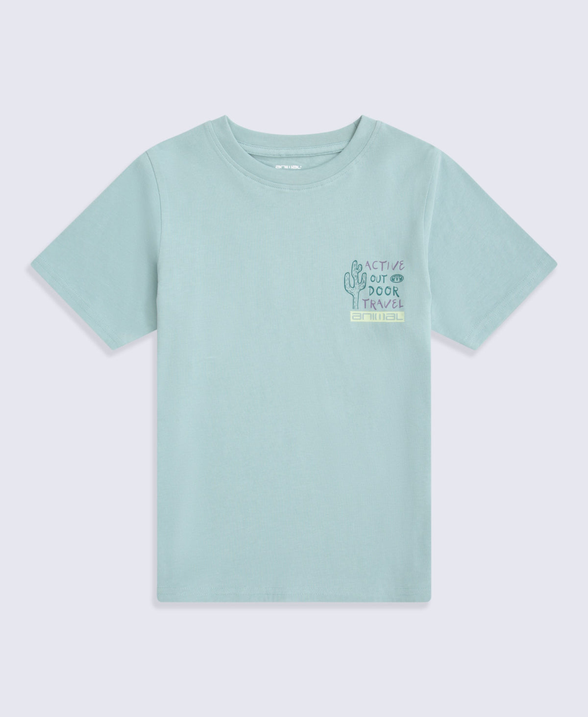 Jacob Kids Graphic T-Shirt - Pale Green