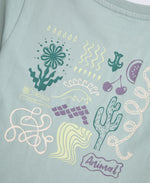 Jacob Kids Graphic T-Shirt - Pale Green