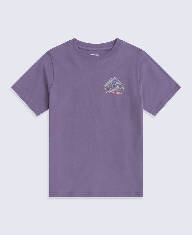 Jacob Kids Graphic T-Shirt - Purple