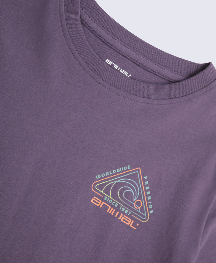 Jacob Kids Graphic T-Shirt - Purple