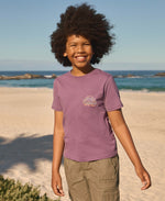 Jacob Kids Graphic T-Shirt - Purple