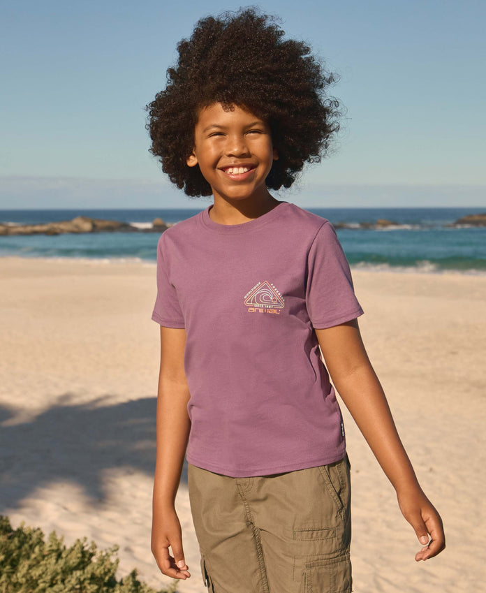 Jacob Kids Graphic T-Shirt - Purple