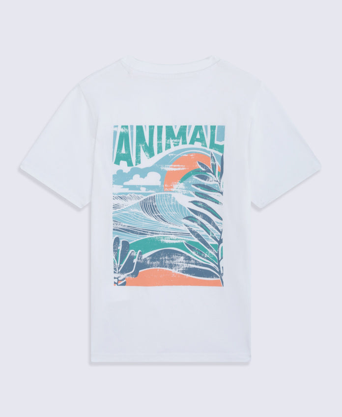 Jacob Kids Graphic T-Shirt - White