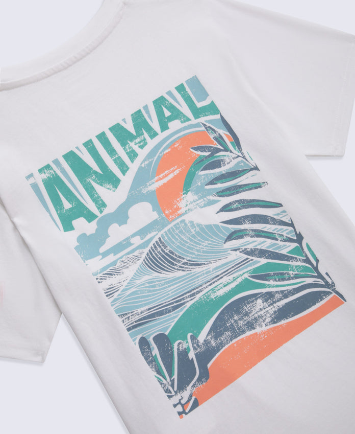 Jacob Kids Graphic T-Shirt - White